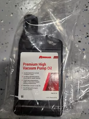 Robinair PN13119 Premium High Vacuum Pump Oil • $24.99