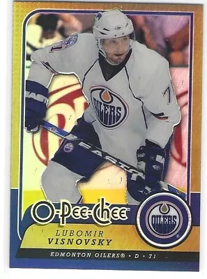 2008-09 O-Pee-Chee Hockey *Metal X* Lubomir Visnovsky Parallel  Card #628 • $1.79