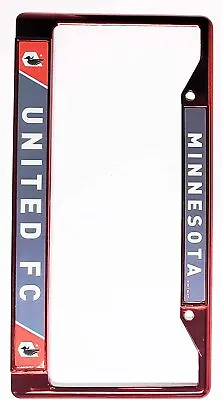 Minnesota United MLS Premium Metal License License Plate Frame Chrome Tag... • $14.09