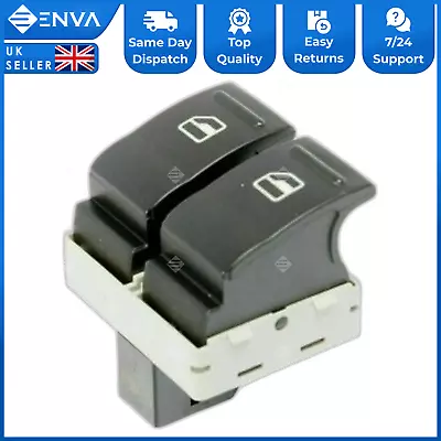 Electric Power Window Control Switch   7E0959855A9B9 7E0959855A 7E0959855B • £11.45