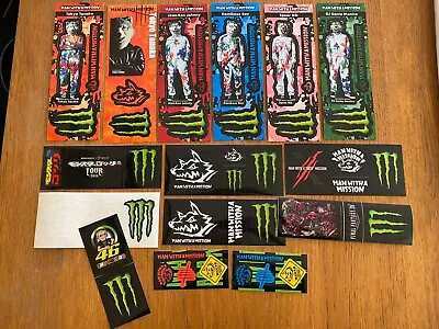 Japan MONSTER Energy Drink Sticker X 15! MAN WITH A MISSION VR46 MINT One-off! • $22