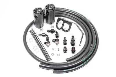 Radium Engineering Dual Oil Catch Can Kit Fits 2015-2021 Subaru WRX • $417.95