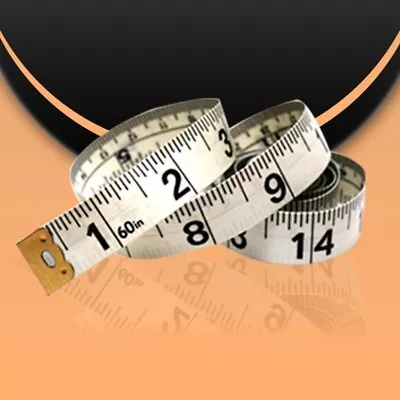 Measuring Tape Dual Sided Body Waist Tailor Dress Sewing Ruler Height Cloth Tape • £1.59