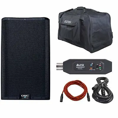 QSC K12.2 K2 Series 2000 Watt 12  DJ PA Speaker W Bluetooth Receiver & Case • $927.40