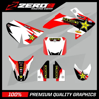 Honda Crf50 Motocross Graphics Kit Decal Graphics Kit Rockstar Rd Wh (no Custom) • $86.13