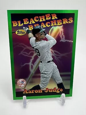 2023 Topps Archives Aaron Judge Bleacher Reachers Green #02/99 New York Yankees • $14.99