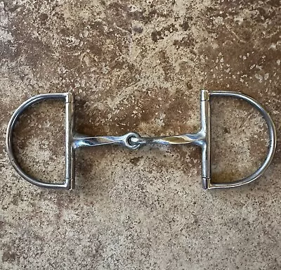 Horse BIT - D Ring Slow Twist Snaffle • $10