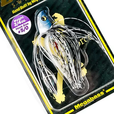 MEGABASS Uoze Swimmer Underspin Blade Weedless Swim Jig 3/4oz 5/0 Hook - HASU • $17.48