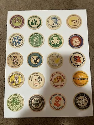 New POGs Hawaiian Milk Caps Lot Of 20 • $15.99