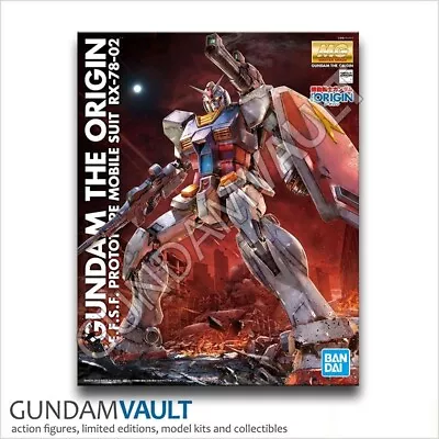 NEW 1/100 MG Master Grade Gundam The Origin [E.F.S.F. Prototype Mobile Suit RX-7 • $57.89