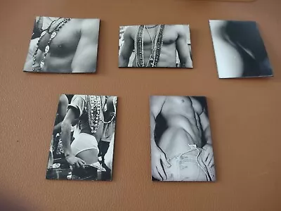 Vintage- Various Sizes Male Magnets- Set Of 5- Some Mardi Gras • $13