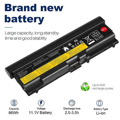 9 Cells Battery For Lenovo ThinkPad T410 T420 T510 T520 SL410 SL510 E40 E50 55++ • $22.99