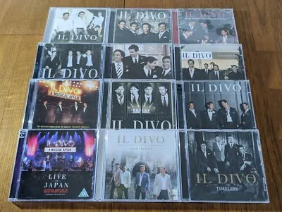 12 X IL Divo CD Albums   25% Off Was £24.00  • £18