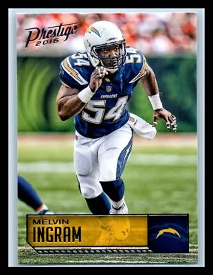 2016 Panini Prestige Chargers #164 Melvin Ingram • $1.75