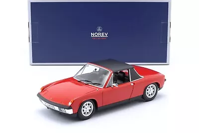 VOLKSWAGEN-PORSCHE 914 1.7 1972 Bahia Red - 1/18 - NOREV • $68.95