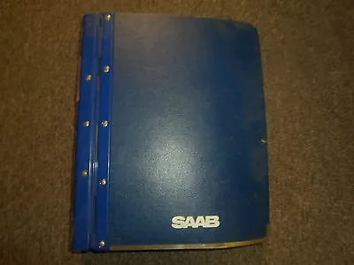 1986 87 89 1991 Saab 9000 Suspension Wheels Airbag Body 4 Door Service Manual  • $279.99