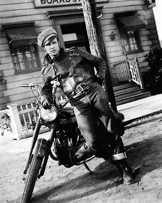  Marlon Brando The Wild One Photo Print 13x19  • $16.96