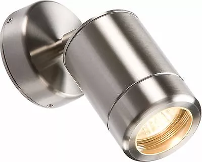 £42.95 • Buy Knightsbridge 230V IP65 Stainless Steel Adjustable Single GU10 Light Fitting