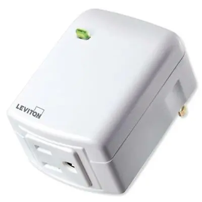 Leviton Decora Smart Z-Wave Plus Plug-In Appliance Module Gen5 (DZPA1-2BW) • $37.20