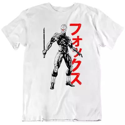 Solid Gray Fox Metal Gear Game Gaming Retro T Shirt Tee Gift New • $19.98