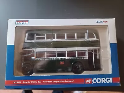 Limited Edition Corgi Aberdeen Corporation Transport Bus • £25.04