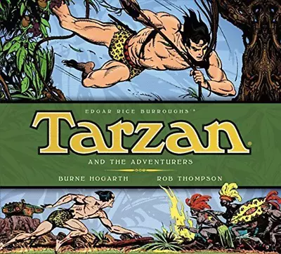 Tarzan & The Adventurers Comic H/b Book - New - Burne Hogarth • £9.99