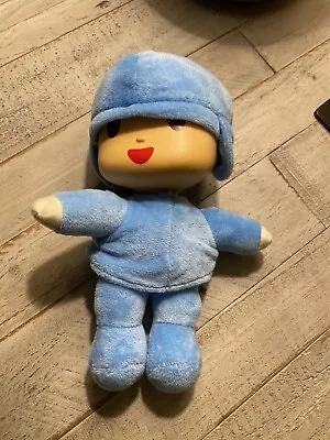 Pocoyo Plush Stuffed Figure Doll Blue Boy Washable Face 2010 Original TV Cartoon • $15