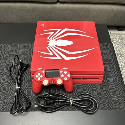 $469 • Buy Sony Playstation 4 Ps4 Pro 1tb Limited Edition Spider Man 