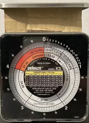 Pelouze Mechanic Postal Scale K5 Capacity 5 Lb 1/2 Oz Increments • $9.99