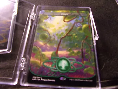 MTG  UNFINITY FOREST PLANETARY BASIC LAND Card #239 • $1.95