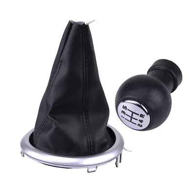 $17.47 • Buy 5 Speed Manual Gear Shift Knob W/ Gaiter Boot Cover Fit For Suzuki Swift 05-10