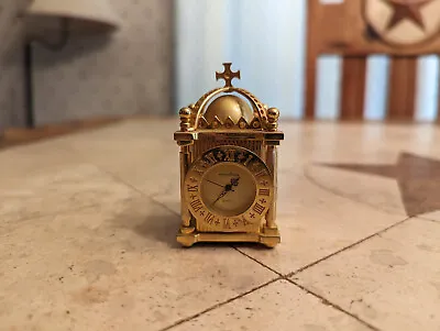 Mappin & Webb Quartz Crown Clock London UK - Vintage Rare • $74.99