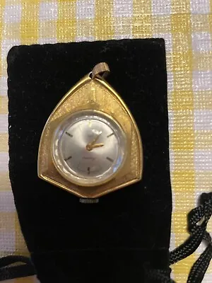 Vintage Lucerne Antimagnetic Swiss Pendant Woman's Watch 2 X1.5  • $10.99