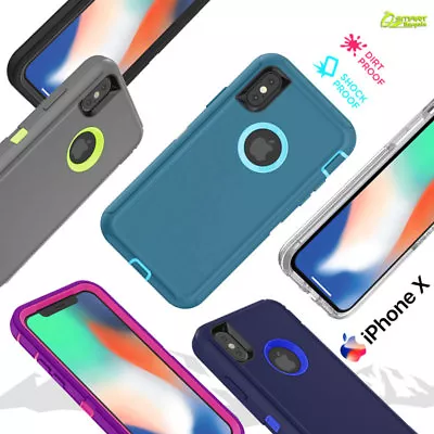 Tradesman Hard Heavy Duty Case Cover For IPhone Xs / IPhone X / IPhone 10 S • $9.99