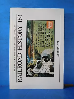 R&LHS Bulletin Railroad History #163 Phoebe Snow NY EL • $25