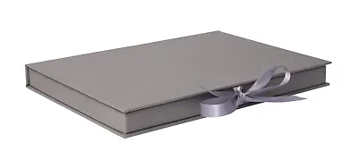 £9.99 • Buy Luxury Tie Gift Box, Grey Matte Photo Gift Box, Ticket Gift Box, Xmas Gift Box