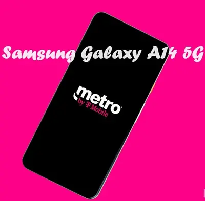 Samsung Galaxy A14 5G MetroPCS Affordable 5G Powerhouse For The Budget Friendly • $119.99