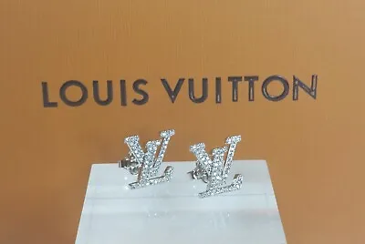 LOUIS VUITTON LV EARRINGS - Box & Dust Pouch Included • $199.99