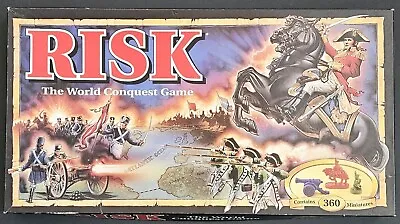Vintage RISK Board Game 1993 The World Conquest Game Parker Brothers Complete • $9.95