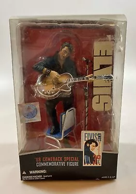 McFarlane Toys 2007 Elvis Presley “68 Comeback Special Commemorative Figure -New • $34.99