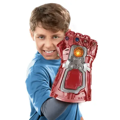 Marvel Avengers Kids Toy Electronic Gauntlet Thanos Fist Battle Hand Roleplay • £34.99