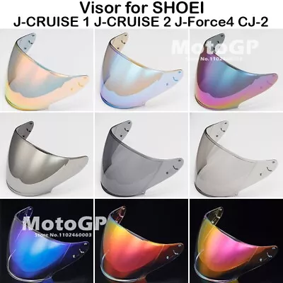 SHOEI Helmet Visor - J-Cruise 1 2 J-Force 4 CJ-2 Open Face Shield Lens • $24.89