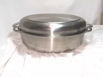 £56.70 • Buy Rare Fagor 18/10 Stainless Steel Roaster Dutch Oven Pot Pan W/Basket Nice!