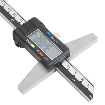 High Accuracy Digital Depth Vernier Caliper Gauge Measuring Tool 0-150mm • $28.52