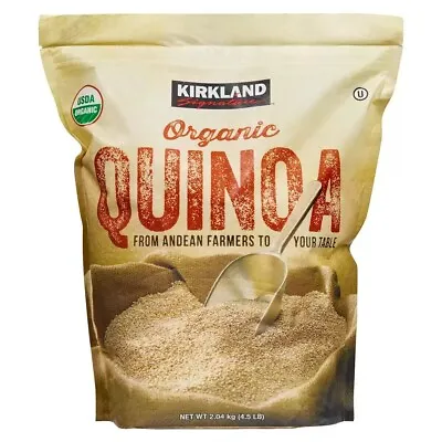 £13.99 • Buy Kirkland Signature Organic Quinoa 6g Protein Per Serving 2.04kg  Kosher
