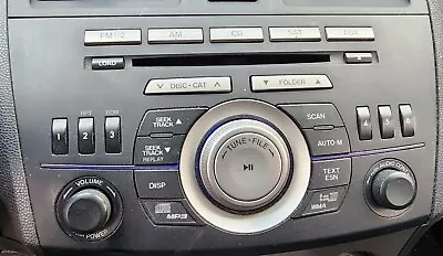 2010 Mazda 3 MP3 6 CD Changer 10 Speaker Radio Receiver ID BBM466ARXA OEM • $49.99