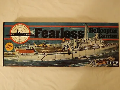 $19.95 • Buy Vintage 1980s MPC Fearless Helicopter Carrier Combat Model Kit 1/72