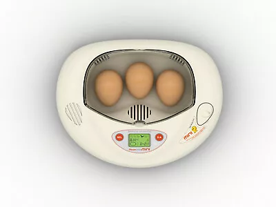 Rcom Pro Mini Px03 Egg Incubator + 2 Large Egg & 7 Small Egg Trays NEW US 110v • £130.20