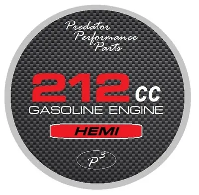 *NEW* HEMI Decal For Harbor Freight Predator 212cc Engine! • $5