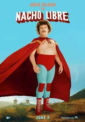 396153 NACHO LIBRE Movie Efren Ramirez Troy Gentile Carla WALL PRINT POSTER US • $13.95